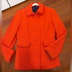 Boden Vibrant Orange Blazer